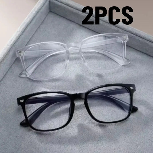 The Digital Horizon Frames – Retro-Style Blue Light Comfort Glasses (Set of 2)