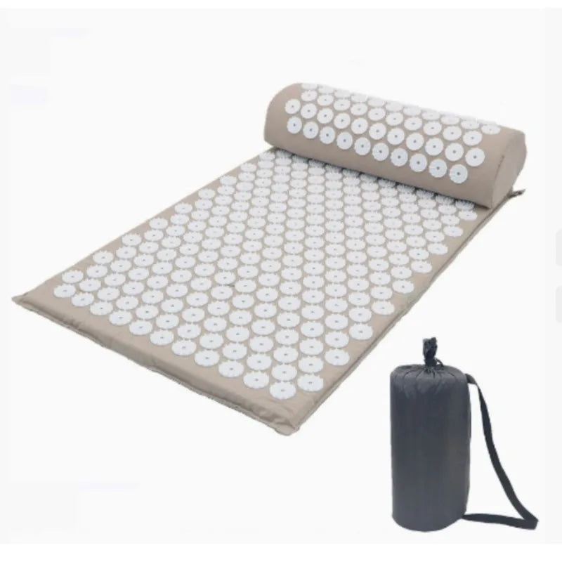 The Stone & Palm Wellness Mat – Grounded Restoration through Sensory Stimulation