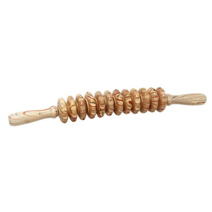 The Curved Beech Wood Roller – Handcrafted Flexible Tool for Grounded Self-Care