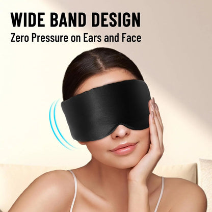 The Mulberry Silk Sanctuary Mask – Contoured Total Darkness for Restful Stillness