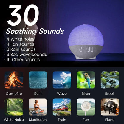 The Morning Horizon – Sunrise Simulation Lamp & Ambient Soundscape Speaker VIP