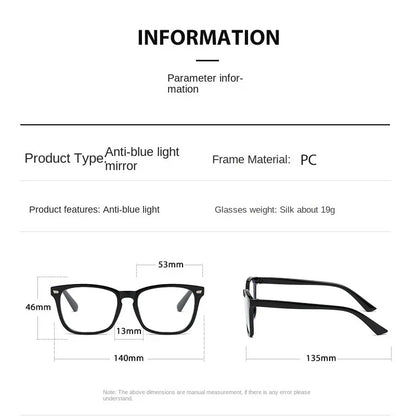 The Digital Horizon Frames – Retro-Style Blue Light Comfort Glasses (Set of 2)
