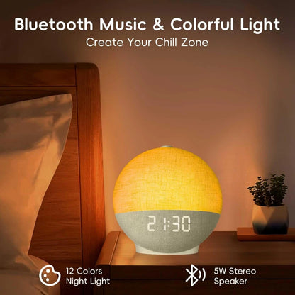 The Morning Horizon – Sunrise Simulation Lamp & Ambient Soundscape Speaker VIP