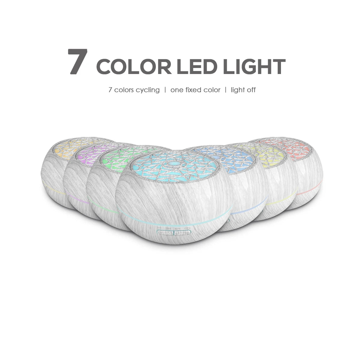 The Mist & Ember 550ml Diffuser – Ultrasonic Hydration with 7-Tone Ambient Glow VIP