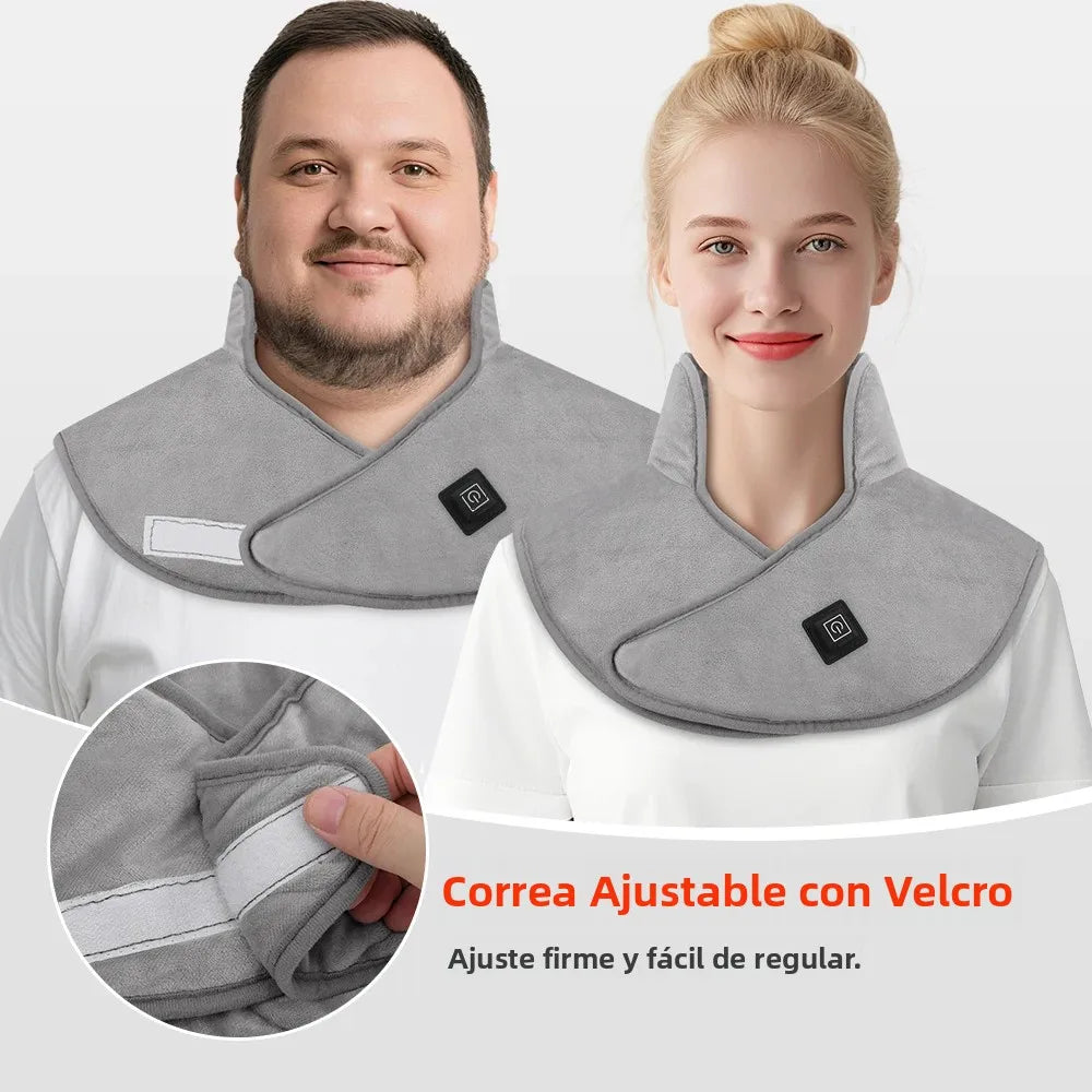 The Hearthstone Thermal Wrap – Gentle USB-Powered Shoulder & Neck Warming Shawl