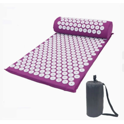 The Stone & Palm Wellness Mat – Grounded Restoration through Sensory Stimulation