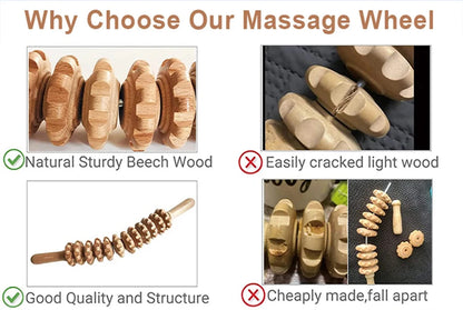 The Curved Beech Wood Roller – Handcrafted Flexible Tool for Grounded Self-Care